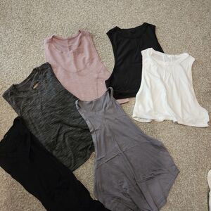 lululemon athletica Women's Tank Tops - Black, White, Gray, Pink